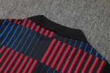 24-25 BAR Red blue Kids Half Pull Tracksuit (童装)(半拉链)