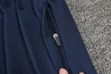 24-25 BAR Royal blue Kids Half Pull Tracksuit (童装)(半拉链)