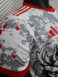 24-25 Japan Grey Red Special Edition Player Version Soccer Jersey