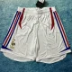 2006 France Away White Retro Shorts Pants