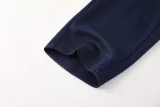 24-25 Marseille Royal blue Hoodie Jacket Tracksuit #01