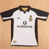 2001-2002 Man Utd 100th Anniversary Double Sided Retro Soccer Jersey *双面