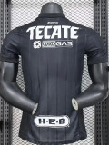 24-25 Monterrey Third Black Player Version Soccer Jersey *黑色