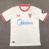 24-25 Sevilla Home Fans Soccer Jersey *Midea广告