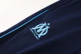 24-25 Marseille Royal blue Hoodie Jacket Tracksuit #01
