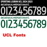 24-25 Sporting Lisbon Third Player Version Soccer Jersey