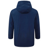 24-25 Palmeiras Royal Blue Hooded Windbreaker Fabric Cotton Coat #G234