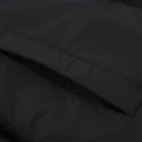 24-25 Black Hooded Windbreaker Fabric Cotton Coat #G264光板