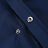 24-25 Royal Blue Hooded Windbreaker Fabric Cotton Coat  #G229光板