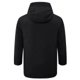 24-25 Black Hooded Windbreaker Fabric Cotton Coat #G264光板