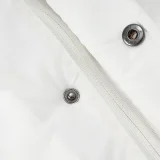 24-25 Ajax White Hooded Windbreaker Fabric Cotton Coat  #G188