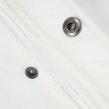 24-25 White Hooded Windbreaker Fabric Cottonm Coat  #G262 光板