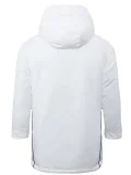 24-25 ARS White Hooded Windbreaker Fabric Cotton Coat  #G191