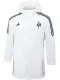 24-25 Atletico Mineiro White Hooded Windbreaker Fabric Cotton Coat #G216