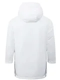 24-25 Flamengo White Hooded Windbreaker Fabric Cotton Coat #G205(黑标)