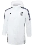 24-25 Germany White Hooded Windbreaker Fabric Cotton Coat #G202