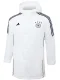 24-25 Germany White Hooded Windbreaker Fabric Cotton Coat #G202