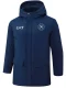 24-25 Napoli Royal Blue Hooded Windbreaker Fabric Cotton Coa t#G238