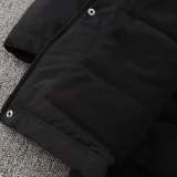 24-25 ACM Black Hooded Windbreaker Fabric Cotton Coat #G254(红标)