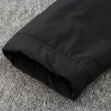 24-25 ACM Black Hooded Windbreaker Fabric Cotton Coat #G254(红标)