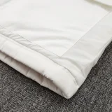 24-25 Napoli White Hooded Windbreaker Fabric Cotton Coat #G237