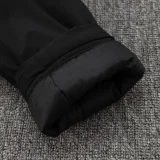 24-25 ACM Black Hooded Windbreaker Fabric Cotton Coat #G254(红标)