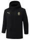 24-25 ACM Black Hooded Windbreaker Fabric Cotton Coat #G253(黄标)