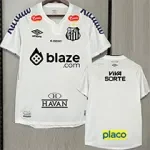 24-25 Santos FC Home Player Version Soccer Jersey