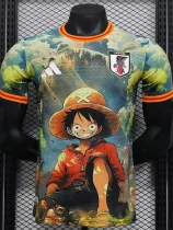 25-26 Japan Green Blue Special Edition Player Version Soccer Jersey