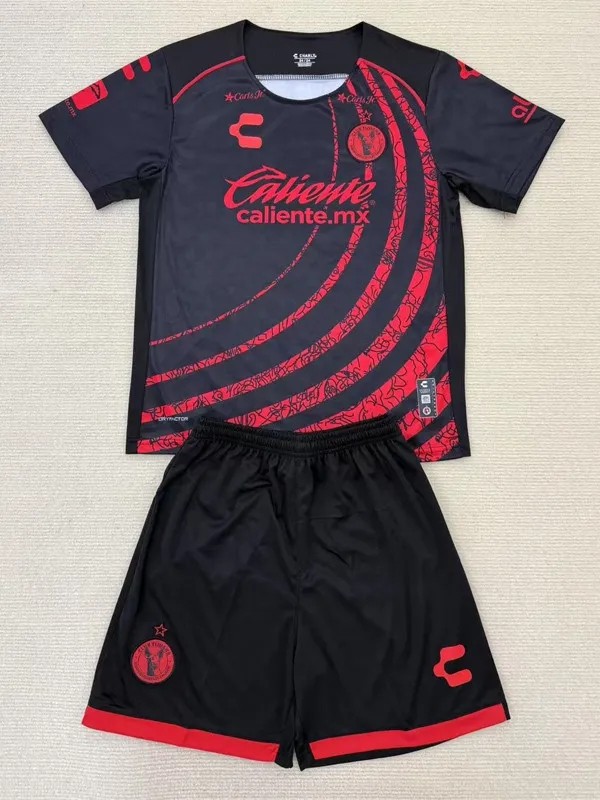 24-25 Tijuana Home Kids Soccer Jersey