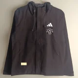 24-25 Man Utd Black Windbreaker