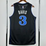23-24 Dallas Mavericks DAVIS #3 Black City Edition Top Quality Hot Pressing NBA Jersey(V领)
