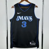 23-24 Dallas Mavericks DAVIS #3 Black City Edition Top Quality Hot Pressing NBA Jersey(V领)