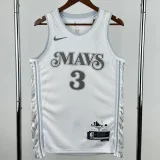 24-25 Dallas Mavericks DAVIS #3 White City Edition Top Quality Hot Pressing NBA Jersey