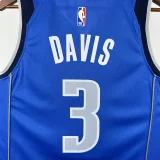 22-23 Dallas Mavericks DAVIS #3 Blue Top Quality Hot Pressing NBA Jersey