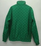 24-25 Mexico Lake blue & Green Double Sided Windbreaker (双面风衣)