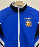 24-25 Man Utd Blue & White Retro Double Sided Windbreaker (双面风衣)