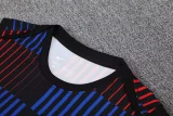 25-26 BAR Red blue Tank top and shorts suit