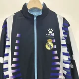 24-25 RMA Light blue & Black Retro Double Sided Windbreaker (双面风衣)