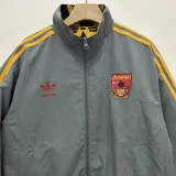 24-25 ARS Golden & Grey Retro Double Sided Windbreaker (双面风衣)