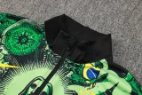 24-25 Brazil Green Jacket Tracksuit #A810(喷墨)