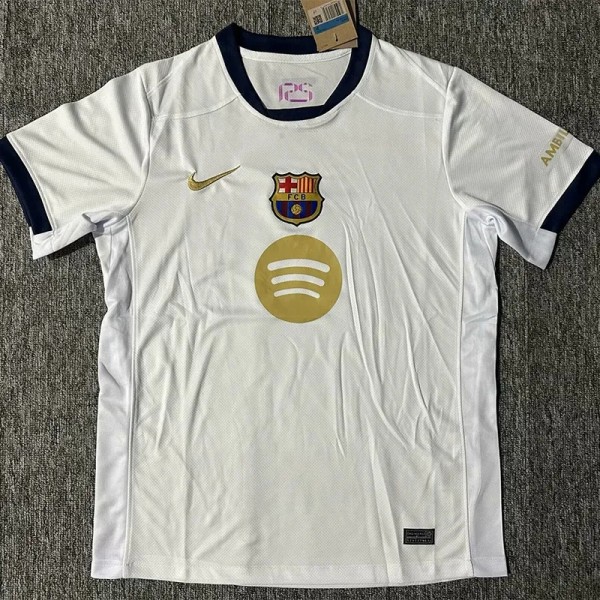 24-25 BAR White Special Edition Fans Training Shirts *金广告
