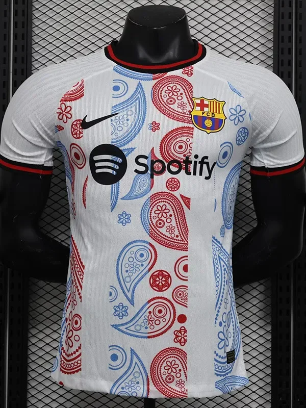 24-25 BAR White Special Edition Palyer Version Training Shirts