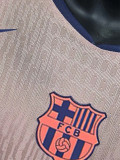 25-26 BAR Pink Yellow Special Edition Player Version Soccer Jersey