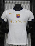 24-25 BAR White Special Edition Player Version Training Shirts *酷玩