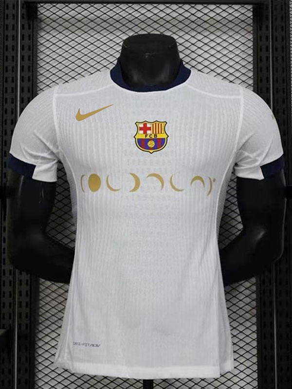 24-25 BAR White Special Edition Player Version Training Shirts *酷玩