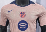 25-26 BAR Pink Yellow Special Edition Player Version Soccer Jersey