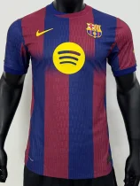 25-26 BAR Red Blue Special Edition Player Version Soccer Jersey