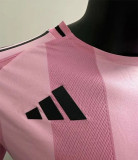 25-26 Inter Miami Home Long Sleeve Player Version Soccer Jersey (长袖球员)