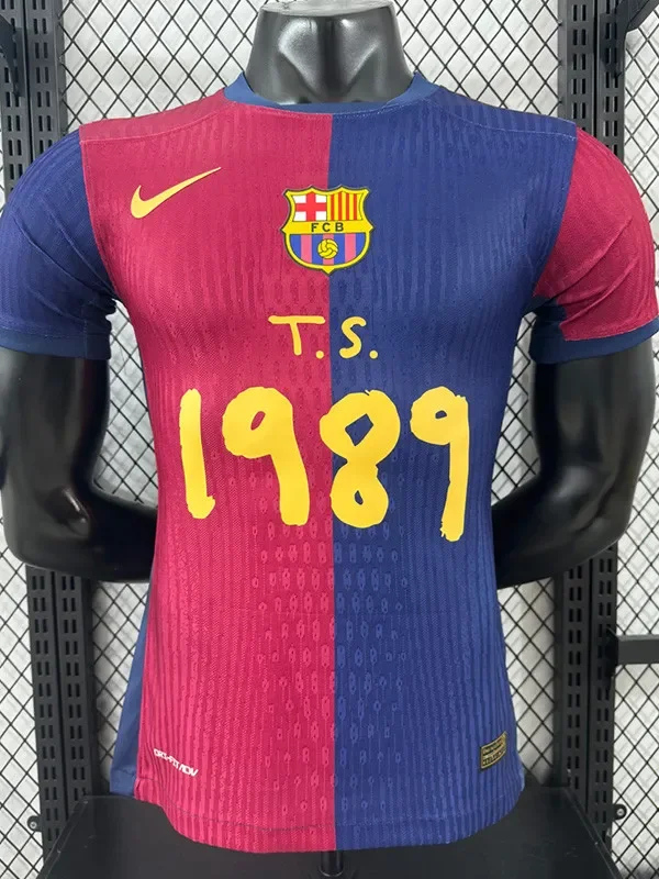 24-25 BAR Home Special Edition Player Version Soccer Jersey *1989